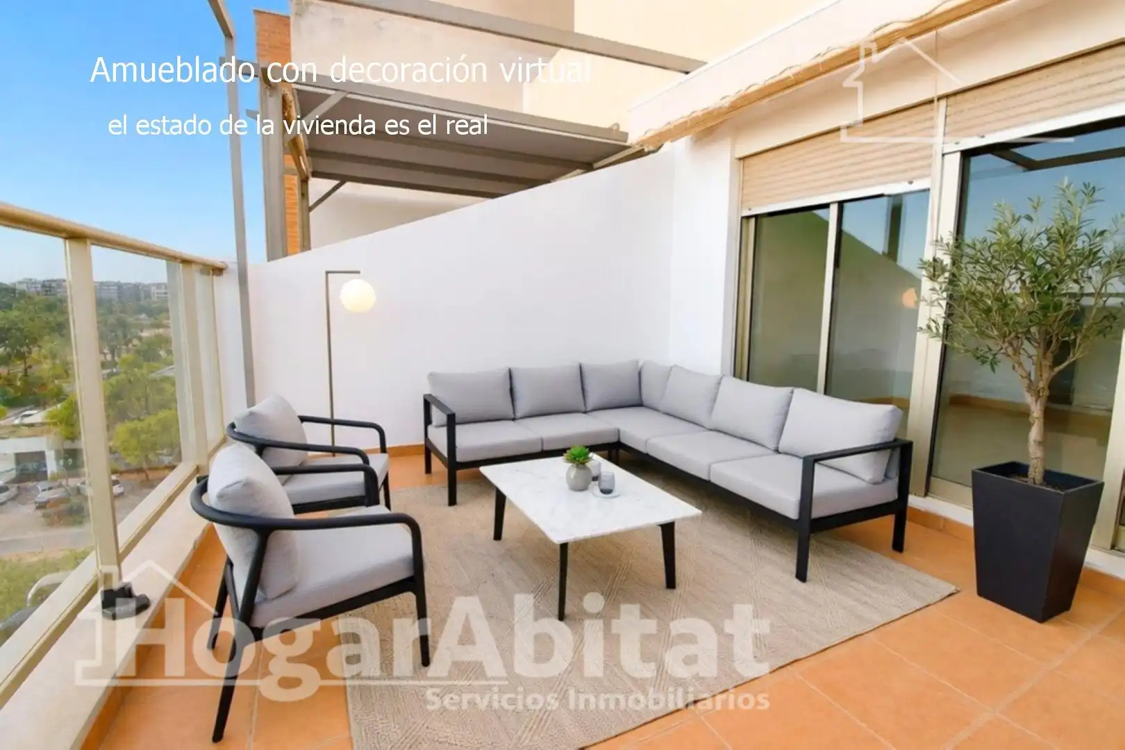 Terraza de Ático en venta en Albal con Aire acondicionado, Calefacción y Terraza
