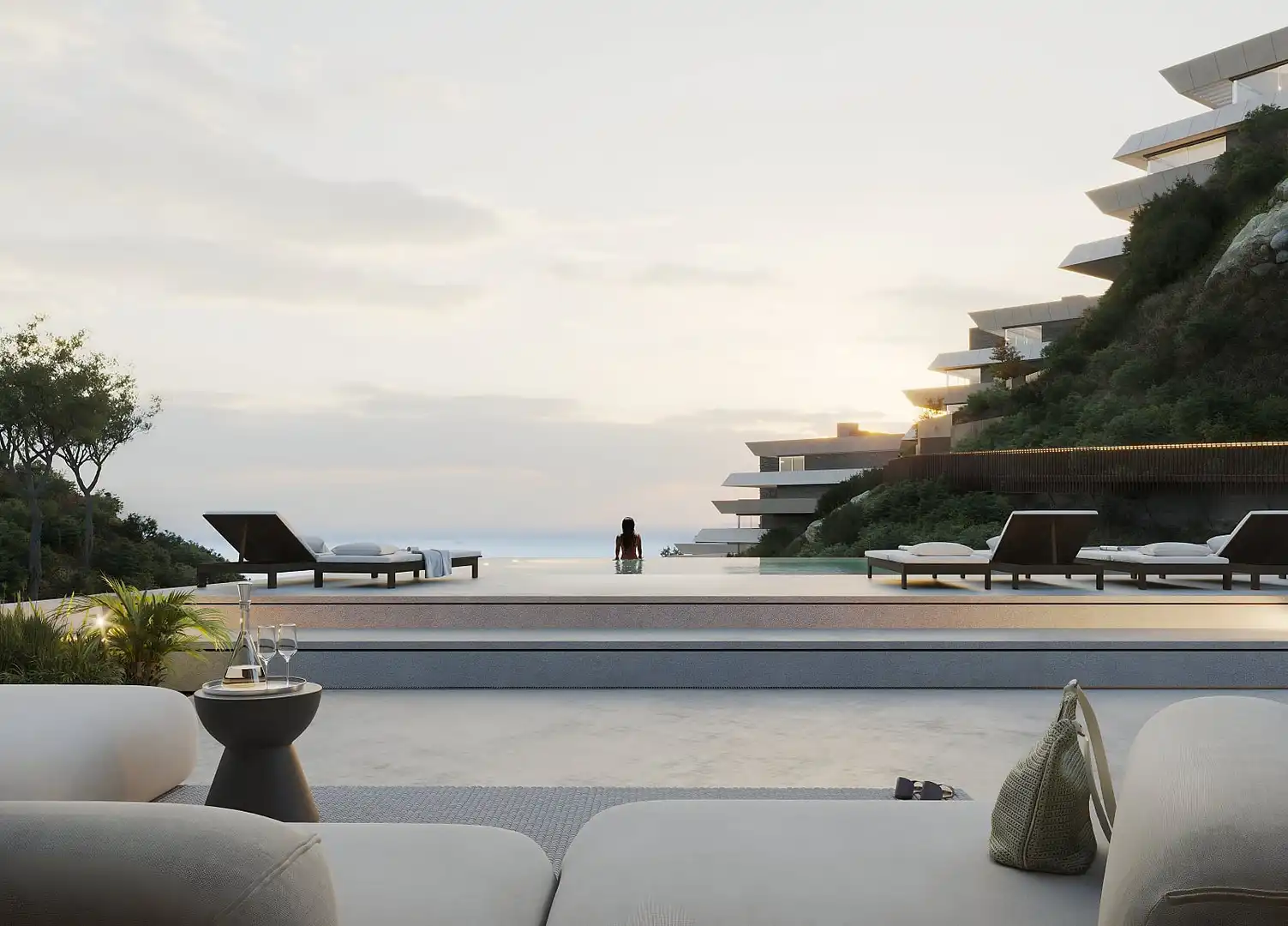 Terraza de Apartamento en venta en Benalmádena con Aire acondicionado, Terraza y Balcón