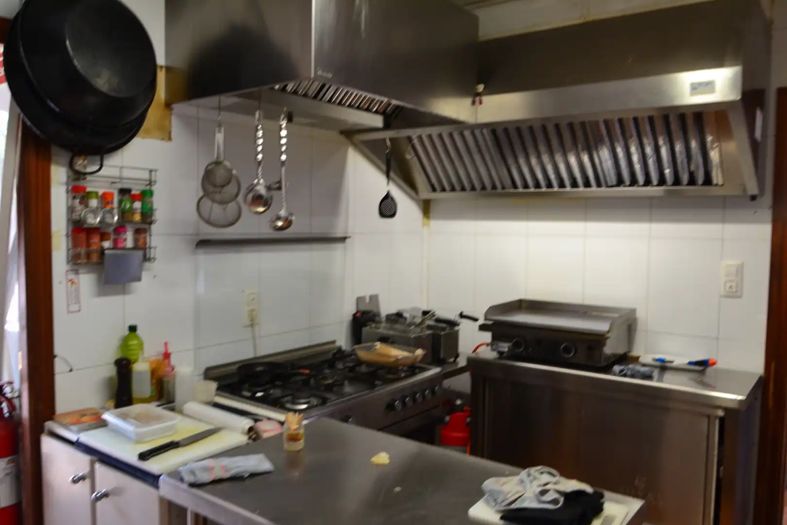 Cocina de Local en traspaso en Zaragoza con Aire acondicionado, Amueblado y Internet