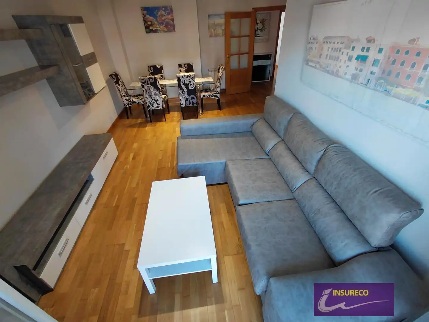 Wohnzimmer von Wohnung zur Miete in León Capital  mit Heizung, Terrasse und Abstellraum