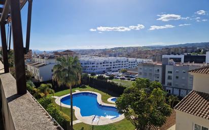 Exterior view of Attic for sale in Estepona  with Air Conditioner and Terrace