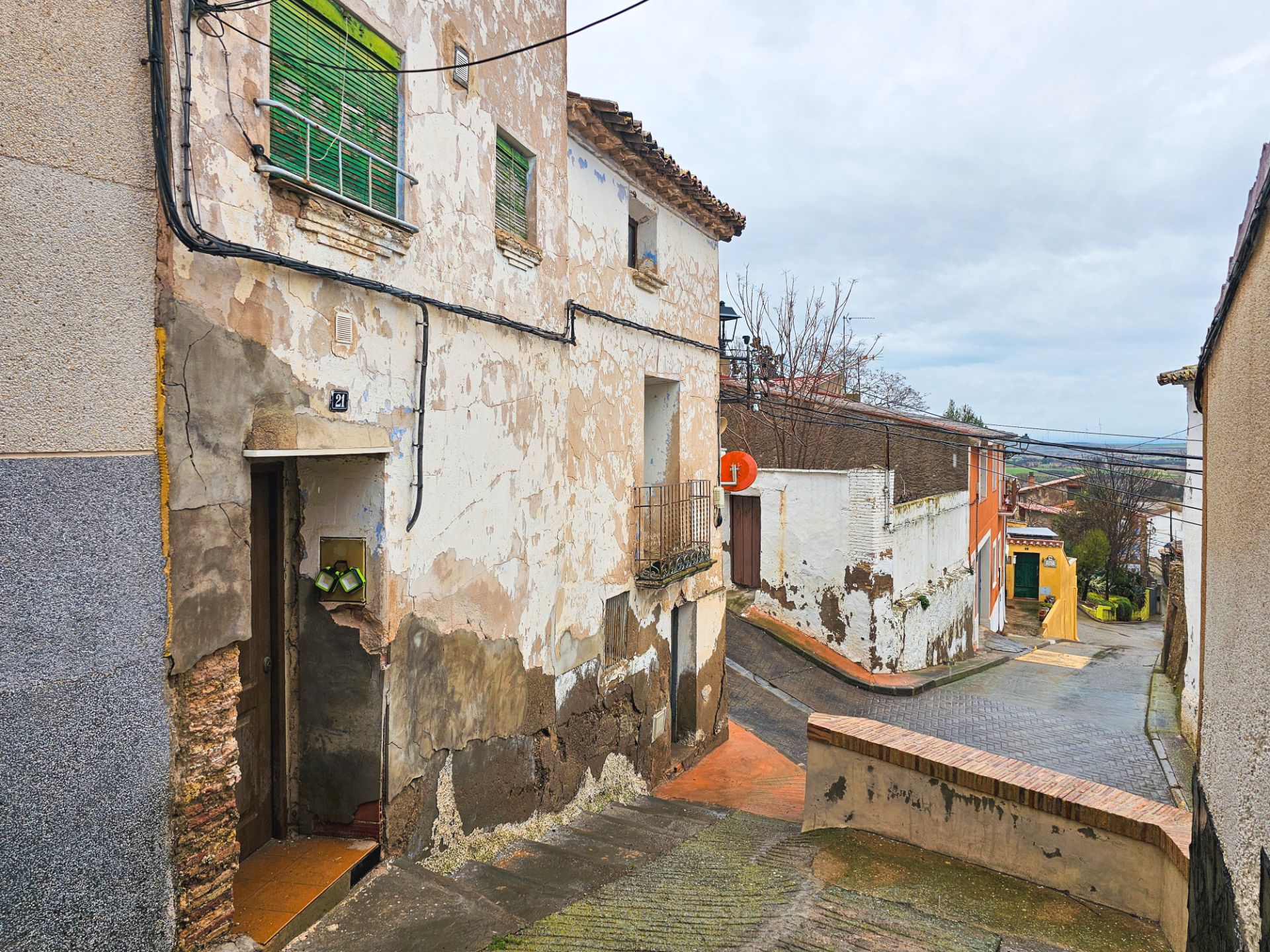 Exterior view of House or chalet for sale in Magallón  with Balcony