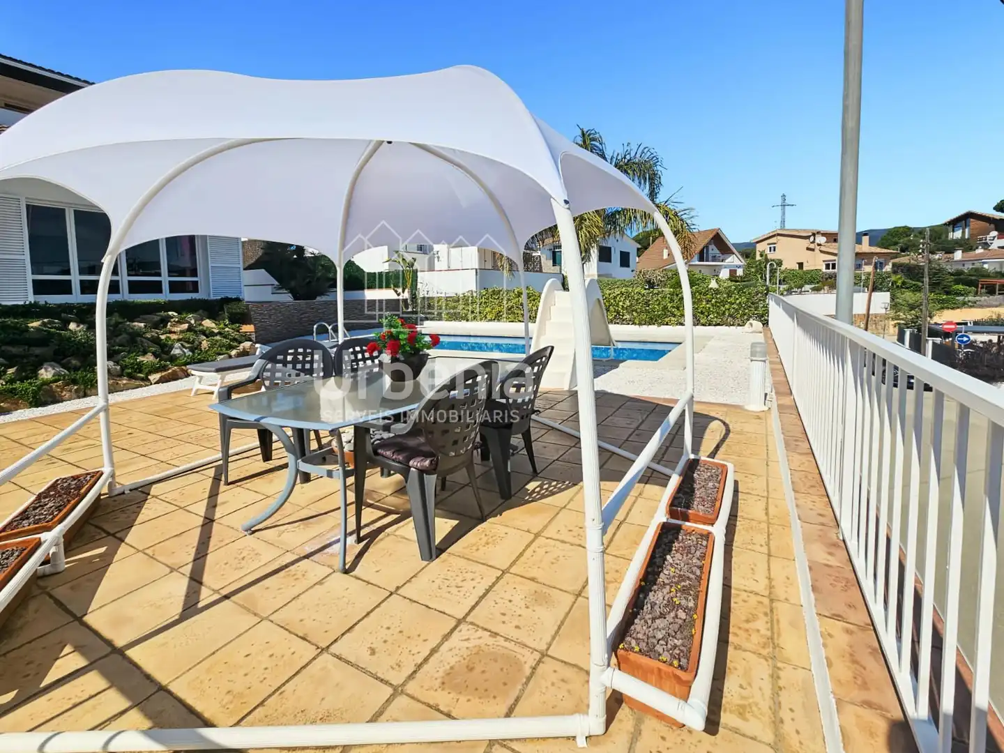 Terraza de Casa o chalet en venta en Sant Pol de Mar con Calefacción, Trastero y Piscina