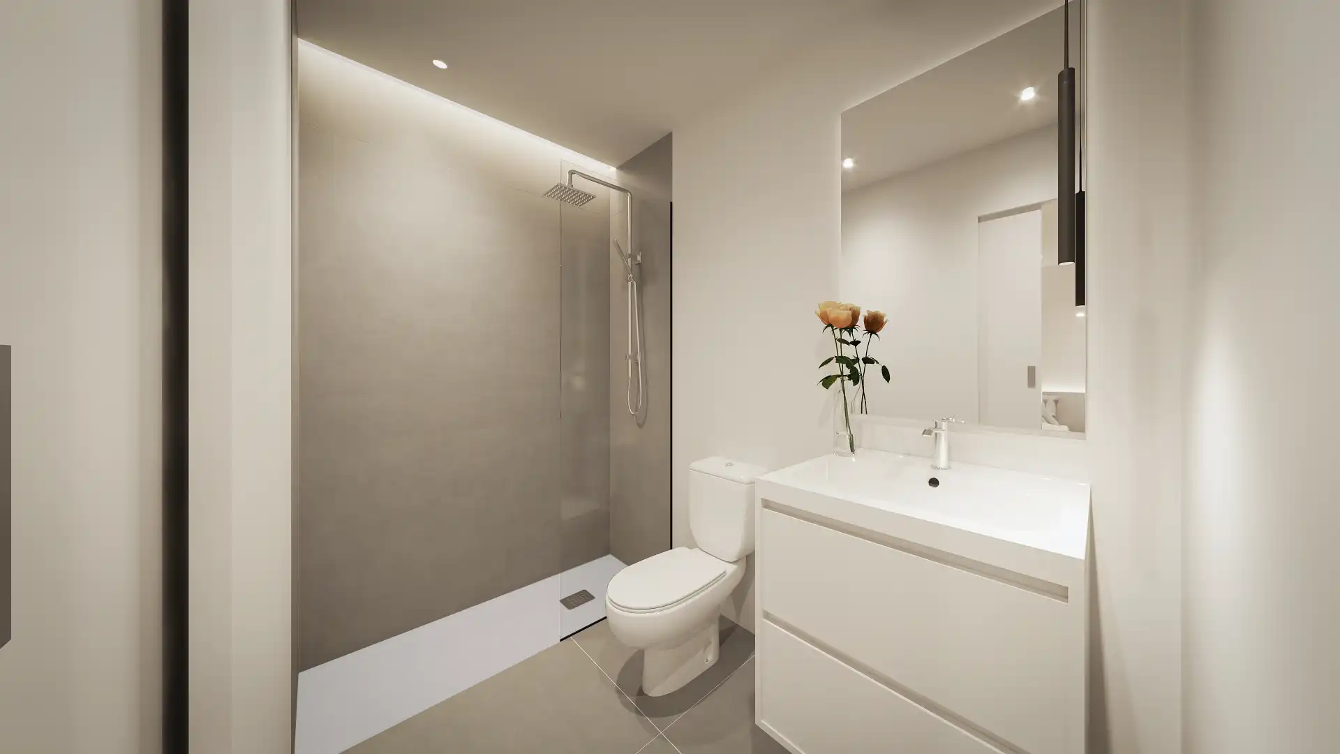 Bathroom of Study for sale in San Vicente del Raspeig / Sant Vicent del Raspeig  with Air Conditioner, Parquet flooring and Oven