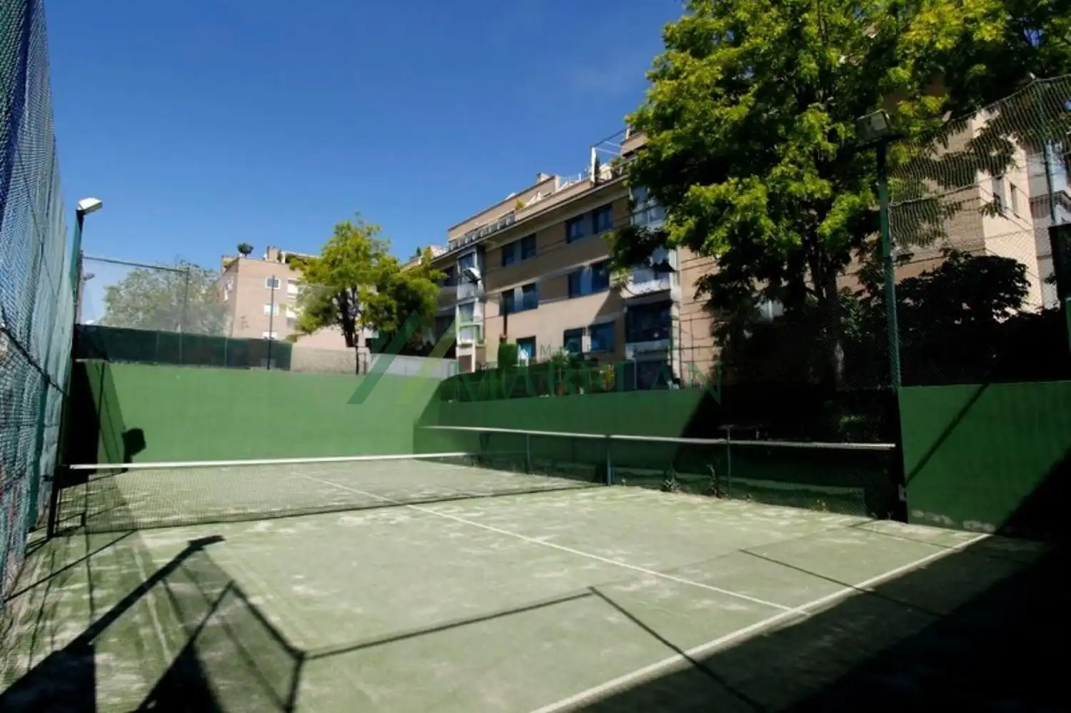 Exterior view of Flat for rent in Madrid  with Air Conditioner, Private garden and Storage room