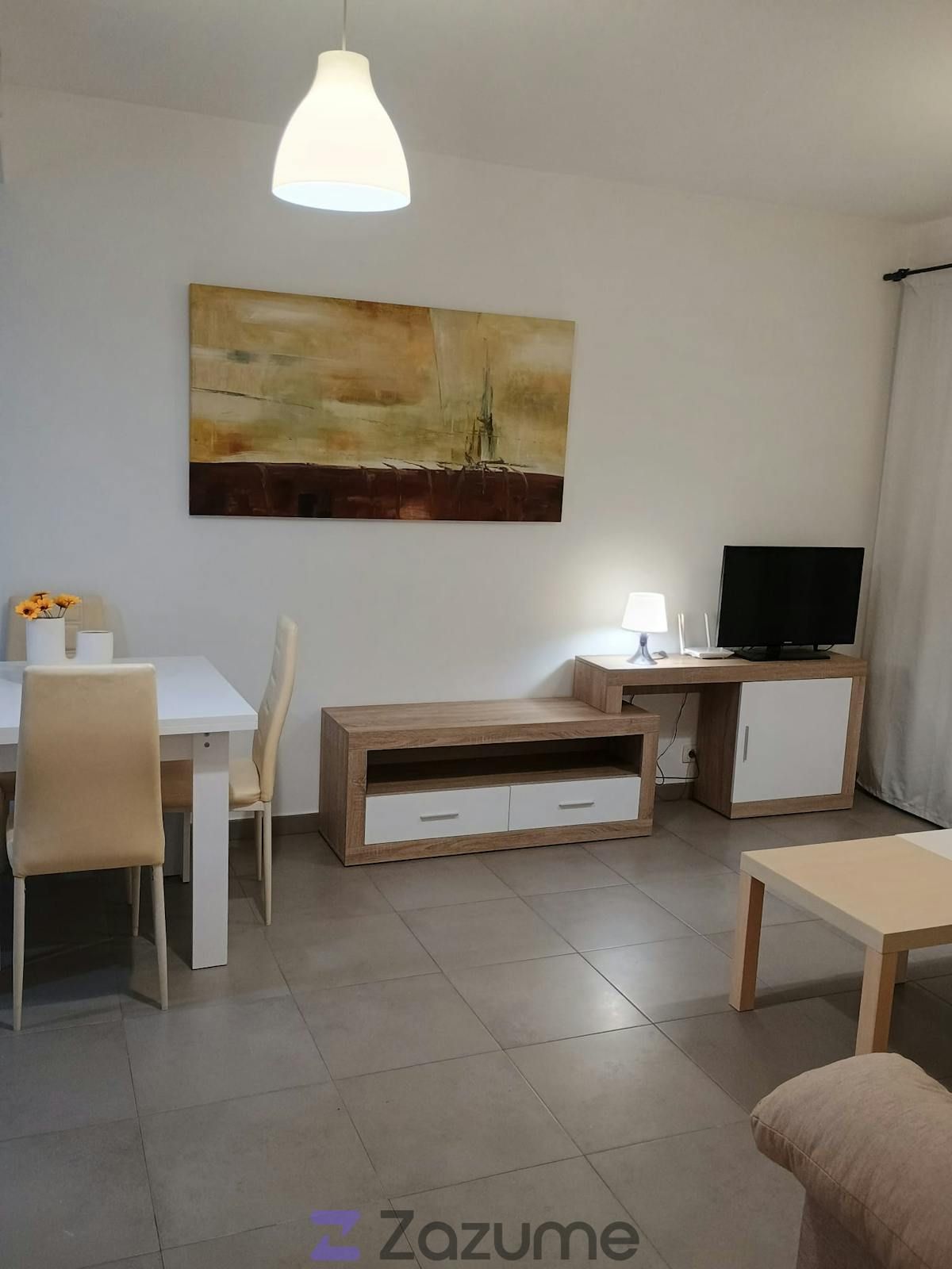 Sala d'estar de Pis de lloguer en Moncofa amb Aire condicionat, Terrassa i Traster