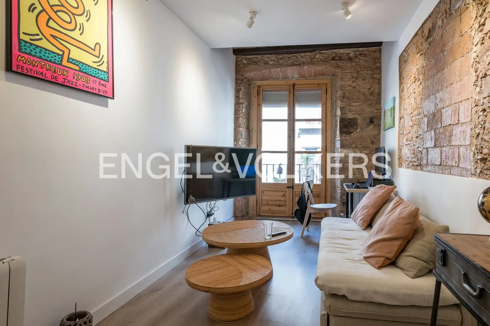 Sala d'estar de Pis en venda en Barcelona amb Calefacció