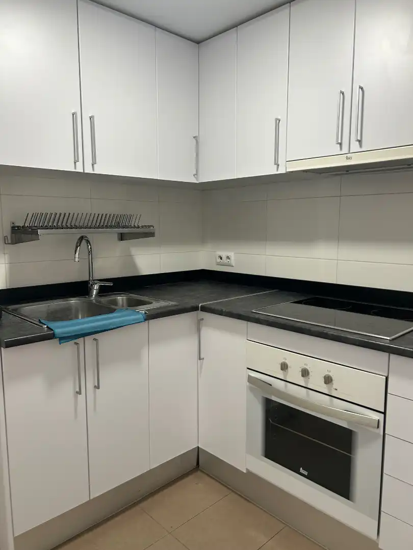 Kitchen of Flat for rent in Barcelona  with Oven