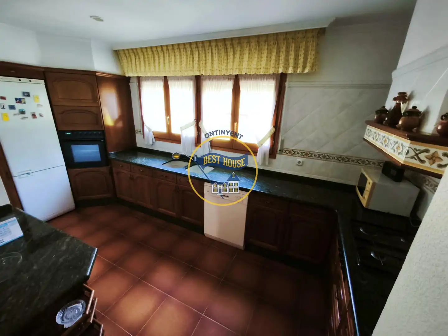 Cocina de Casa o chalet en venta en Ontinyent con Aire acondicionado, Calefacción y Jardín privado