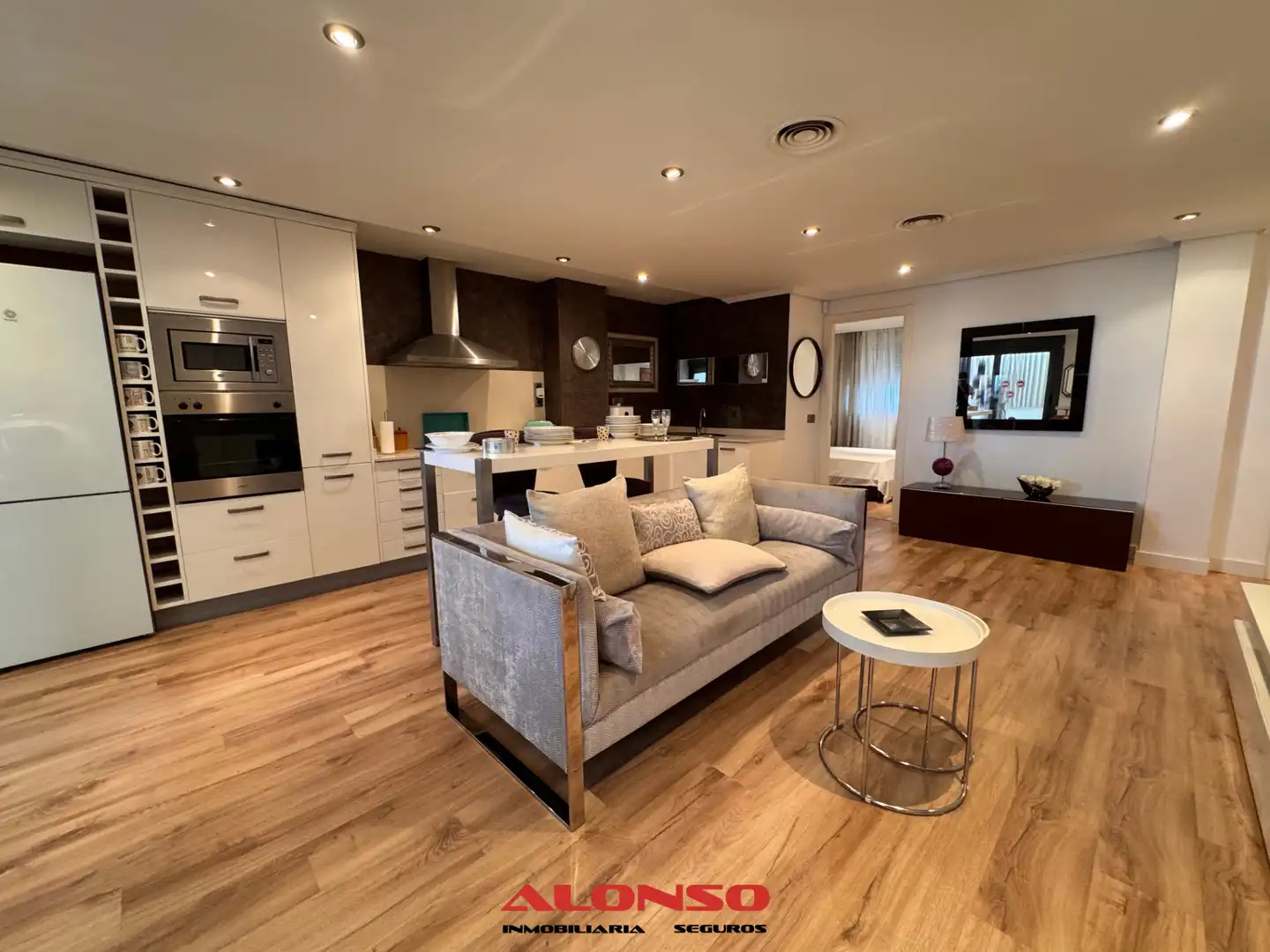 Living room of Attic for sale in Vinaròs  with Air Conditioner, Heating and Parquet flooring