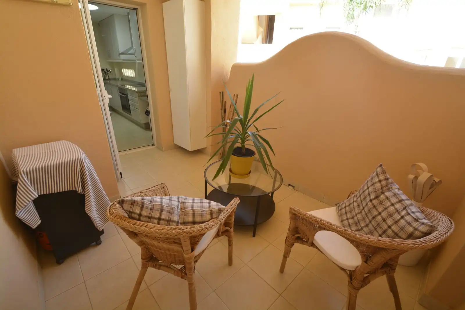 Balcony of Apartments for sale in Marbella  with Private garden and Community pool