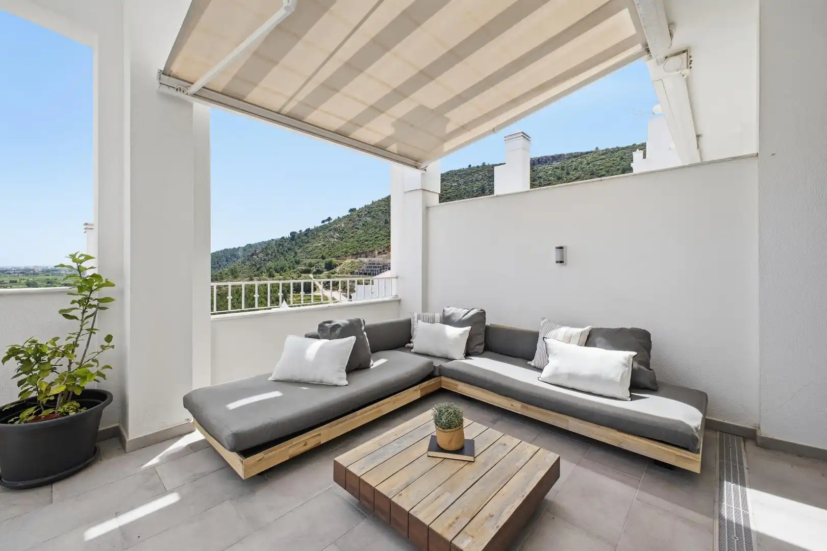 Terraza de Ático en venta en Xeresa con Aire acondicionado, Jardín privado y Terraza