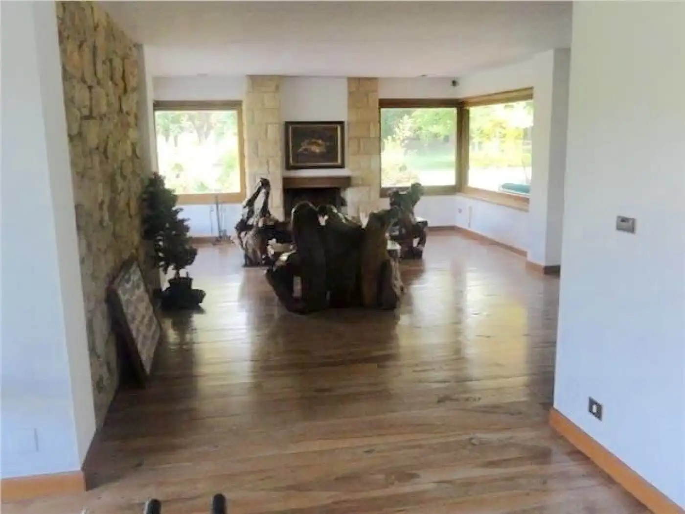 Wohnzimmer von Country house zum Verkauf in Gijón  mit Klimaanlage, Privatgarten und Terrasse