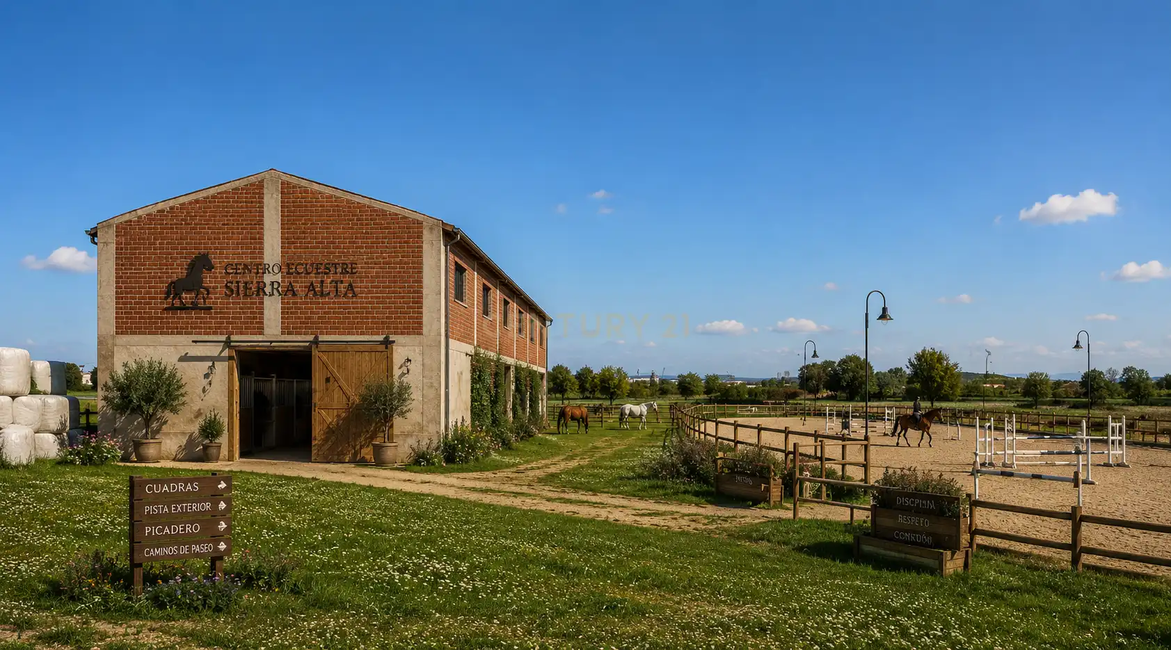 Exterior view of Land for sale in Moraleja