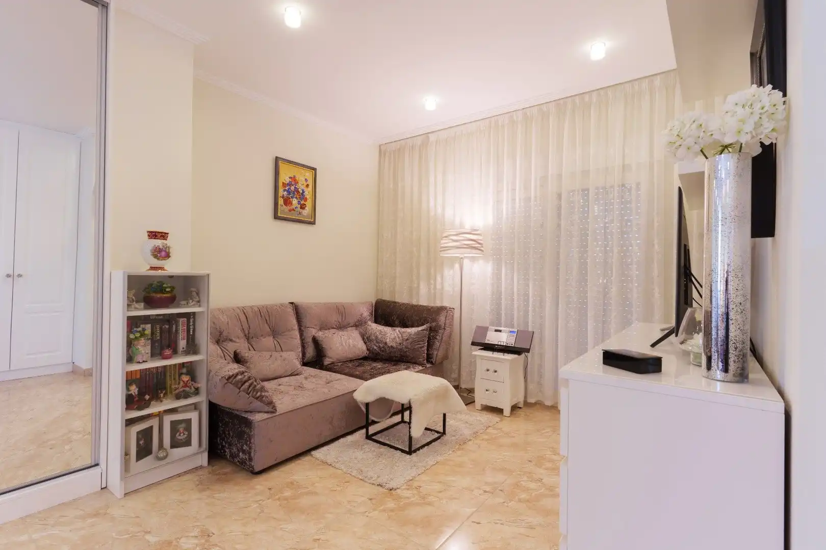 Sala d'estar de Casa o xalet en venda en Torrevieja amb Aire condicionat, Calefacció i Jardí privat