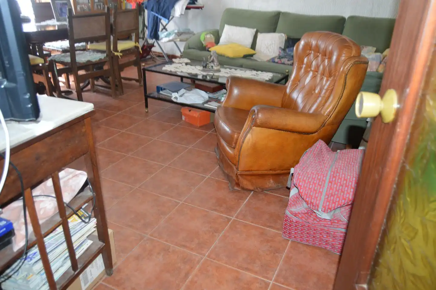 Living room of Houses for sale in Huete  with Furnished