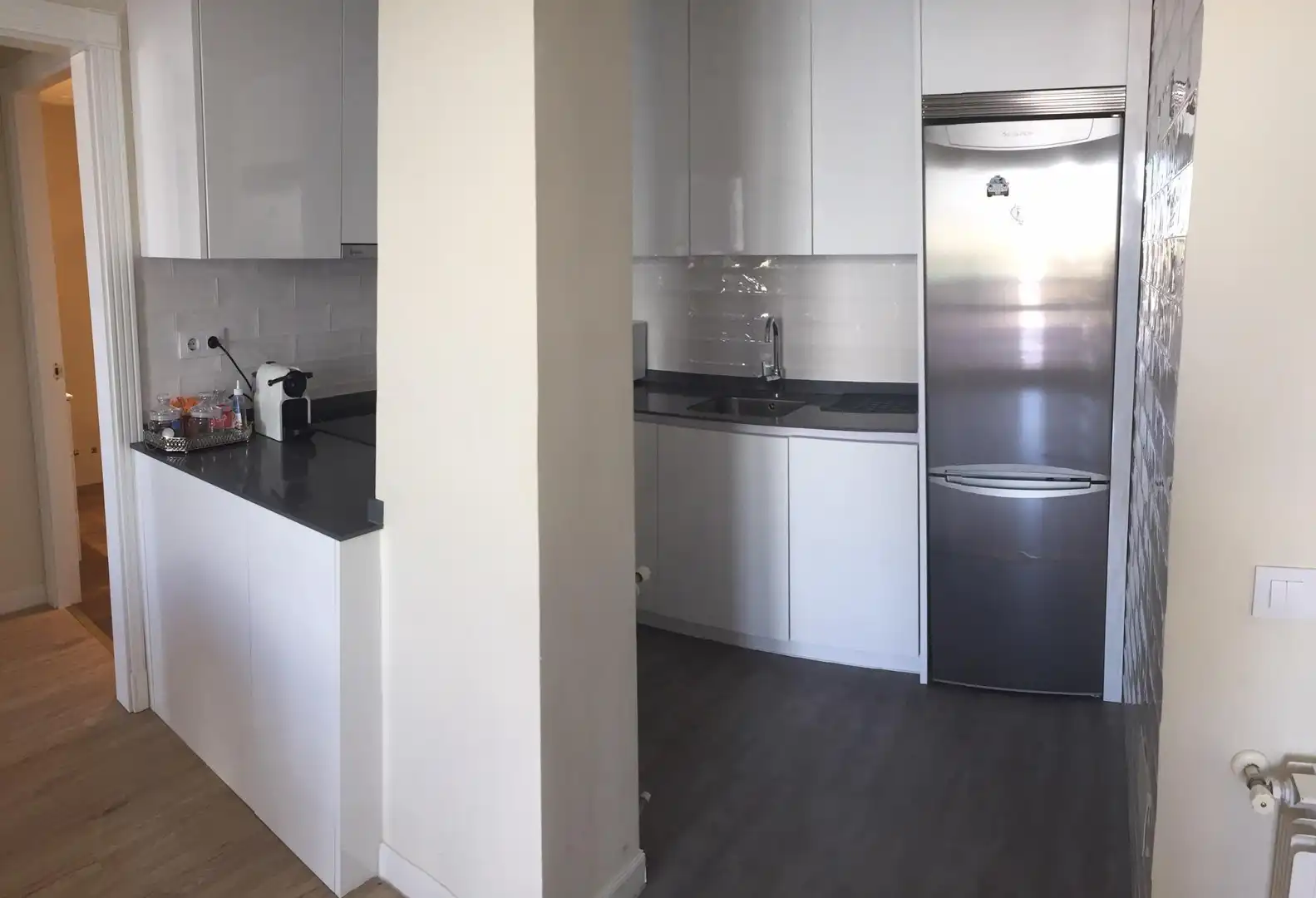 Cocina de Piso de alquiler en Madrid con Calefacción, Terraza y Amueblado