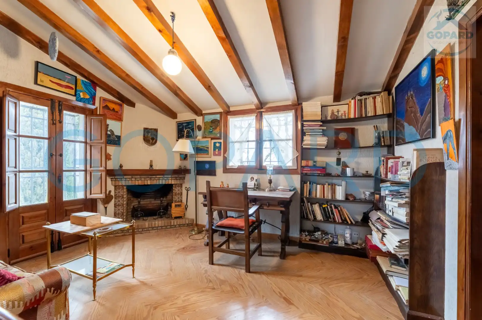 Living room of Houses for sale in Toledo  with Heating, Private garden and Terrace