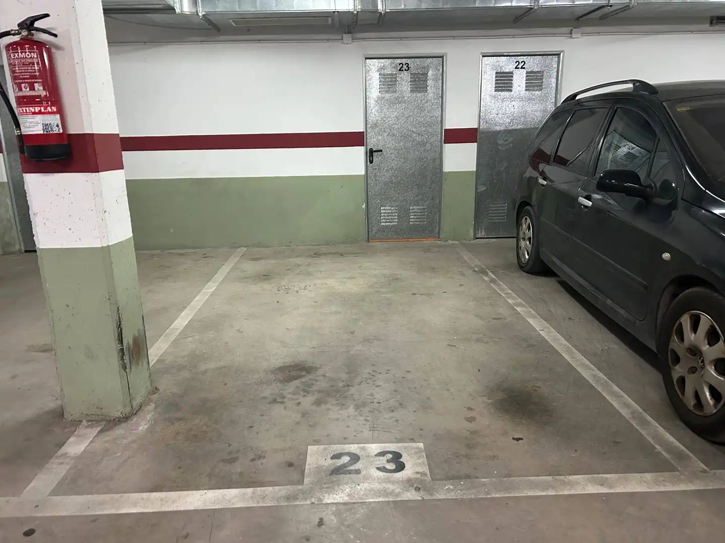 Parkplatz von Wohnungen zur Miete in Moncofa mit Klimaanlage, Privatgarten und Terrasse