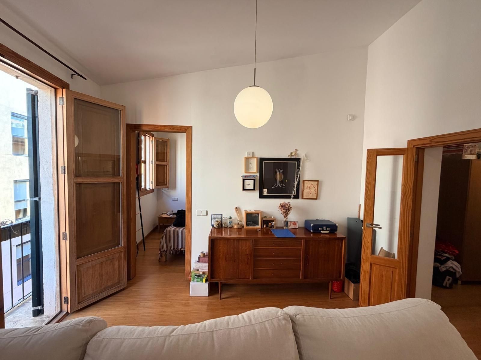 Living room of Attic for sale in  Palma de Mallorca  with Parquet flooring, Terrace and Storage room