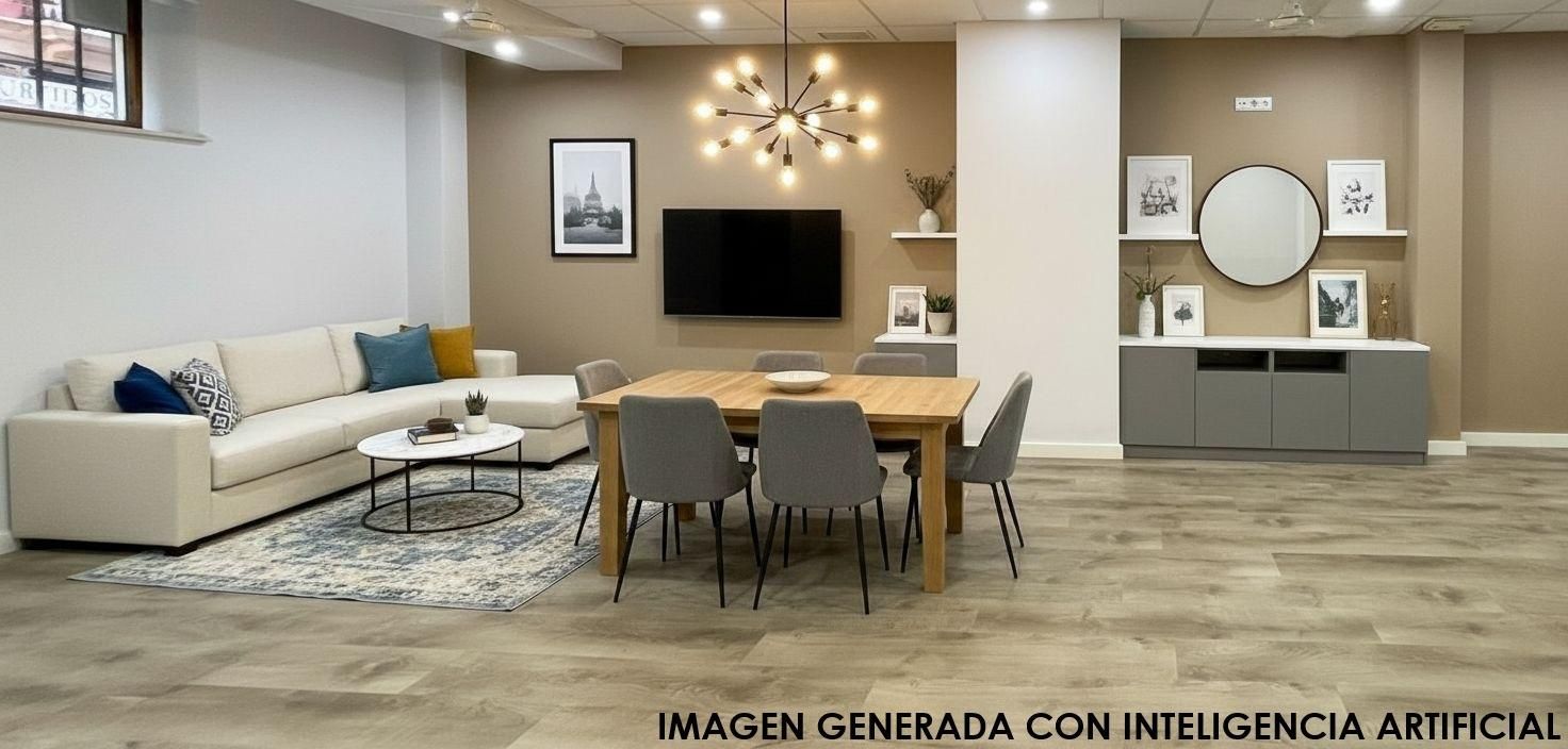Dining room of Planta baja for sale in  Valencia Capital  with Air Conditioner and Heating