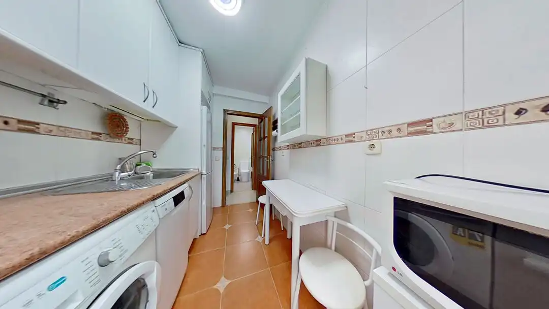 Kitchen of Flat for rent in Madrid  with Heating and Swimming Pool