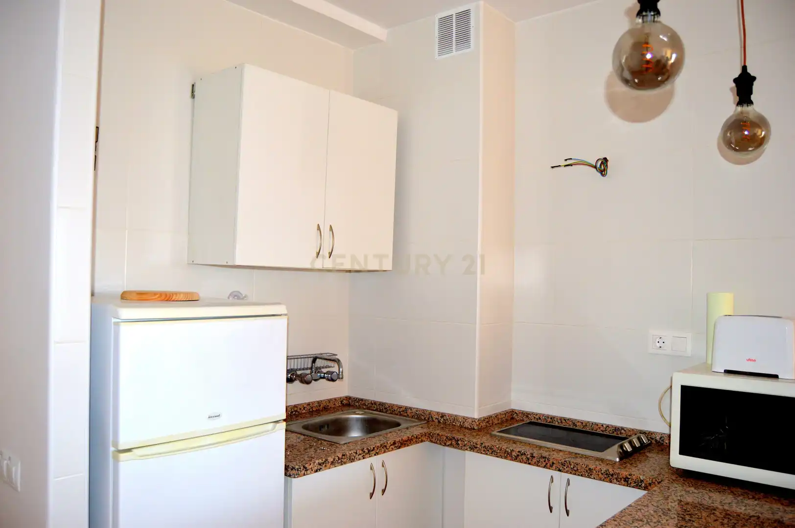 Kitchen of Study for rent in Torremolinos  with Air Conditioner, Private garden and Furnished