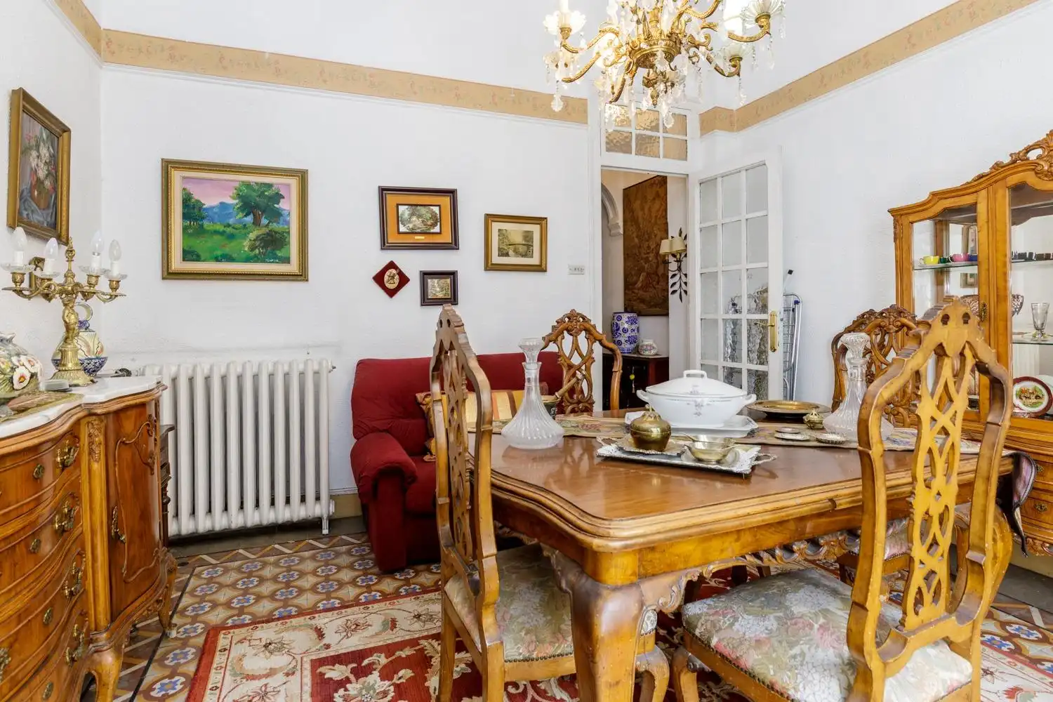 Comedor de Piso en venta en Zaragoza con Calefacción y Balcón