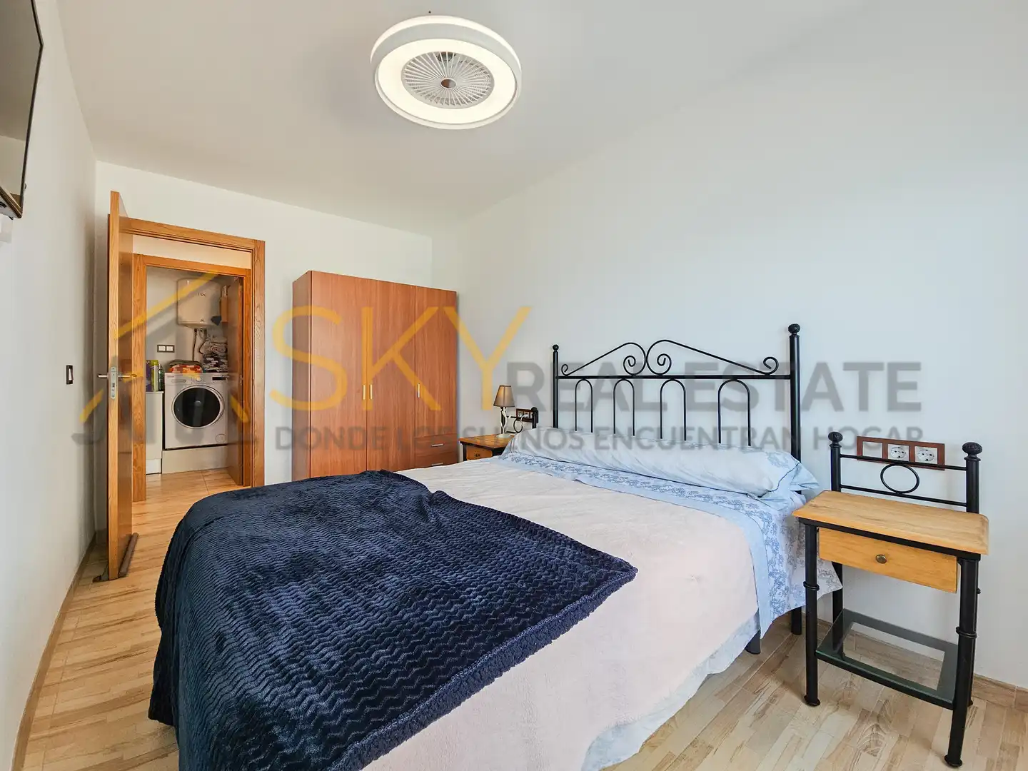 Bedroom of Flat for sale in Cullera  with Heating, Furnished and Community pool