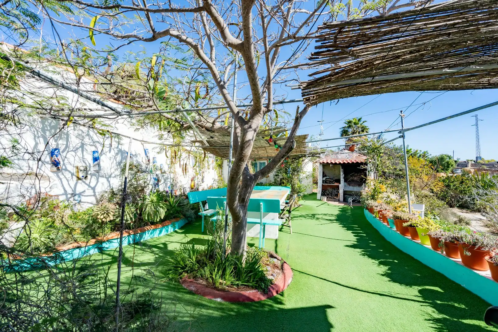 Terrassa de Finca rústica en venda en Güímar amb Jardí privat, Terrassa i Moblat