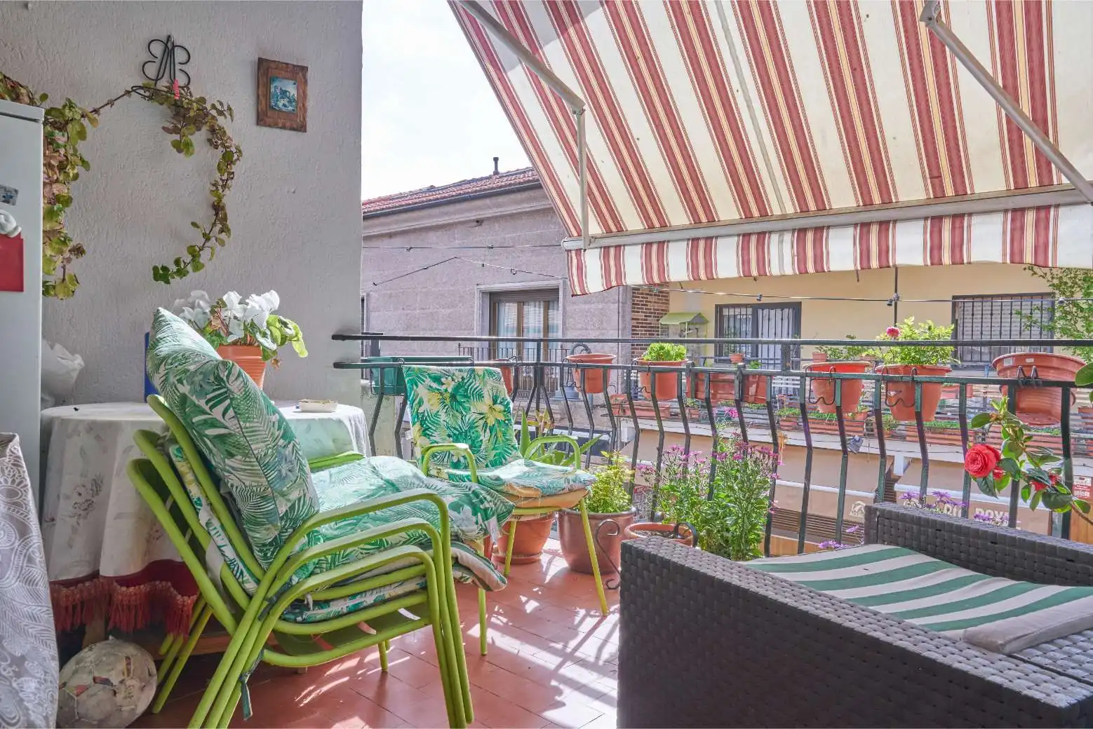 Terraza de Piso en venta en Moralzarzal con Terraza, Trastero y Amueblado
