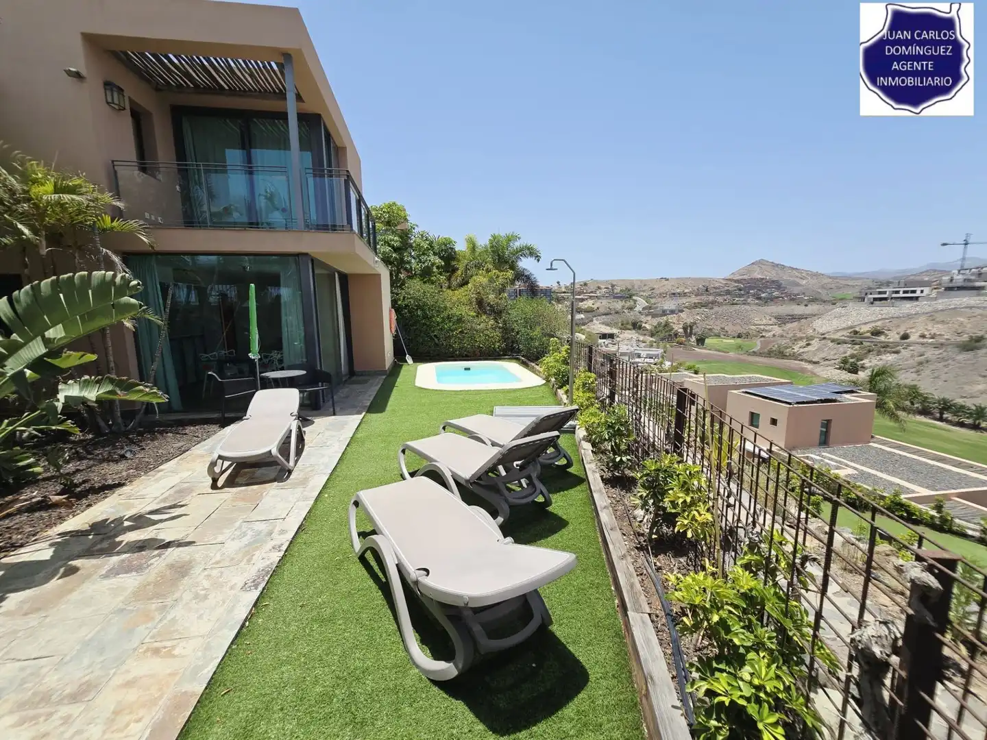 Terrasse von Haus oder Chalet zum Verkauf in San Bartolomé de Tirajana mit Klimaanlage, Privatgarten und Terrasse