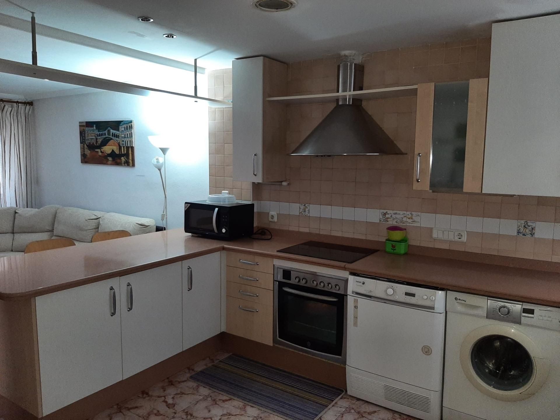Kitchen of Flat for sale in Elche / Elx  with Air Conditioner and Balcony