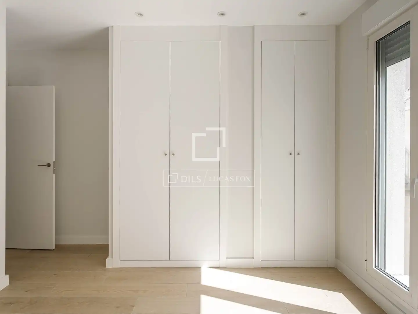 Bedroom of Flat for rent in Madrid  with Air Conditioner, Heating and Parquet flooring