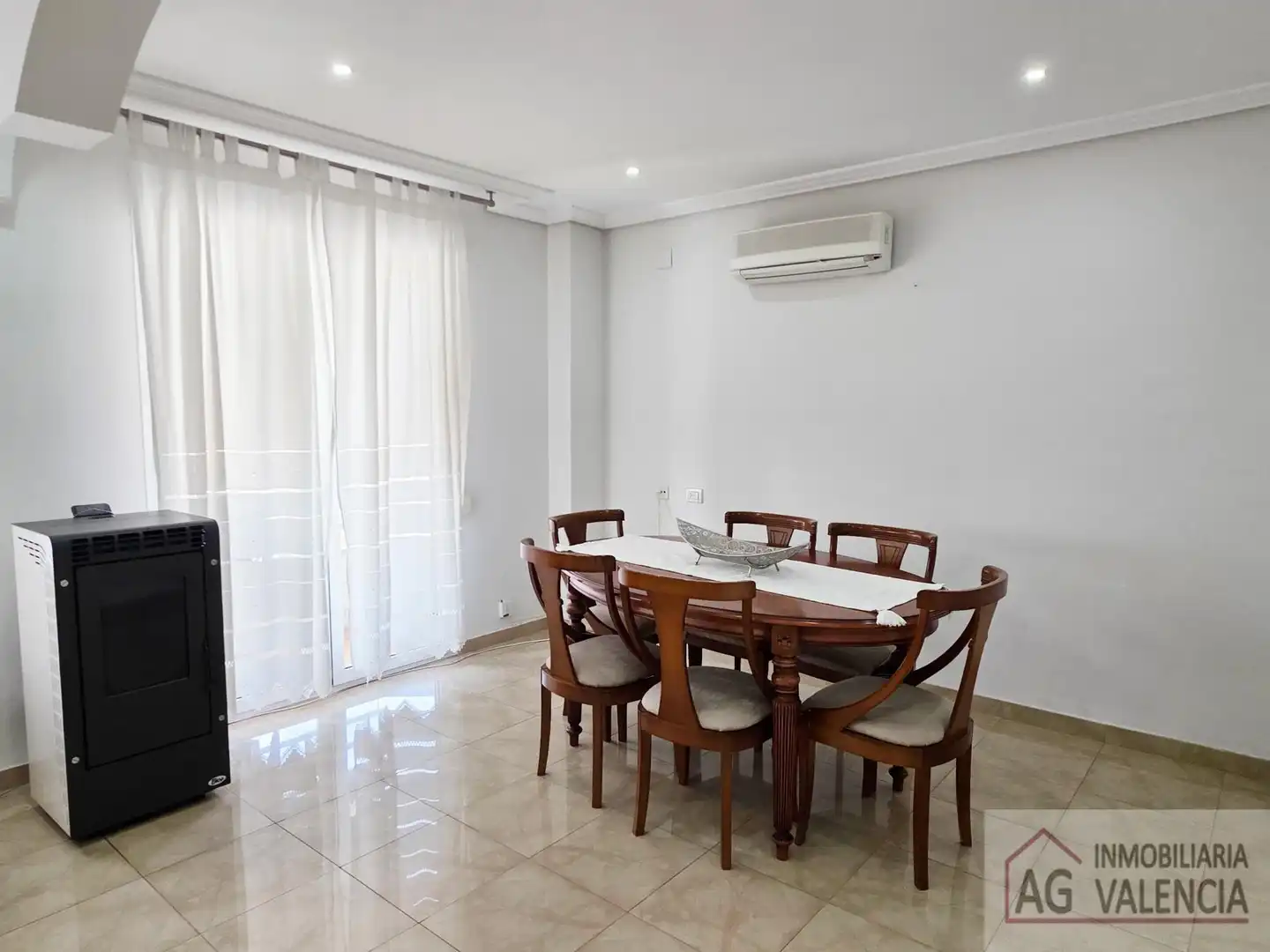 Esszimmer von Wohnung zur Miete in Almenara mit Klimaanlage, Heizung und Terrasse