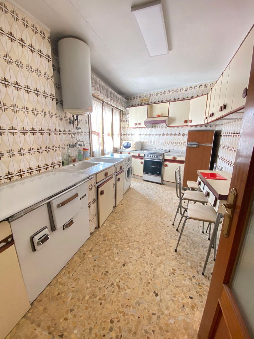 Kitchen of Flat for sale in Langreo  with Storage room and Furnished
