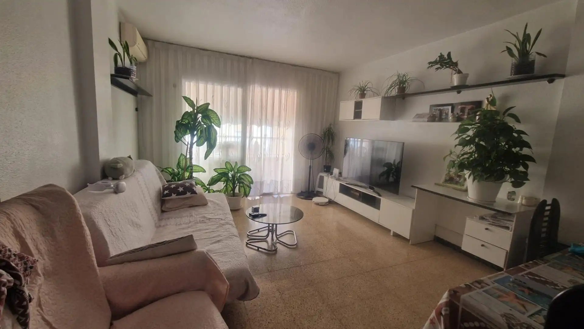 Sala de estar de Piso en venta en La Ràpita con Terraza y Amueblado