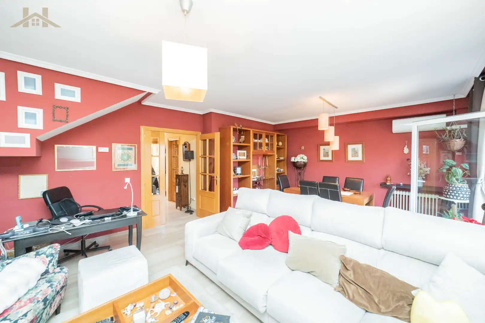 Living room of Detached homes for sale in Móstoles  with Air Conditioner, Heating and Private garden