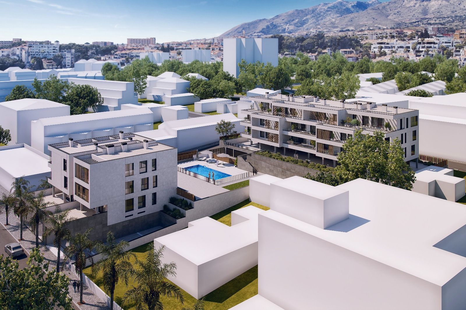 Vista exterior de Pis en venda en Torremolinos amb Aire condicionat, Terrassa i Traster