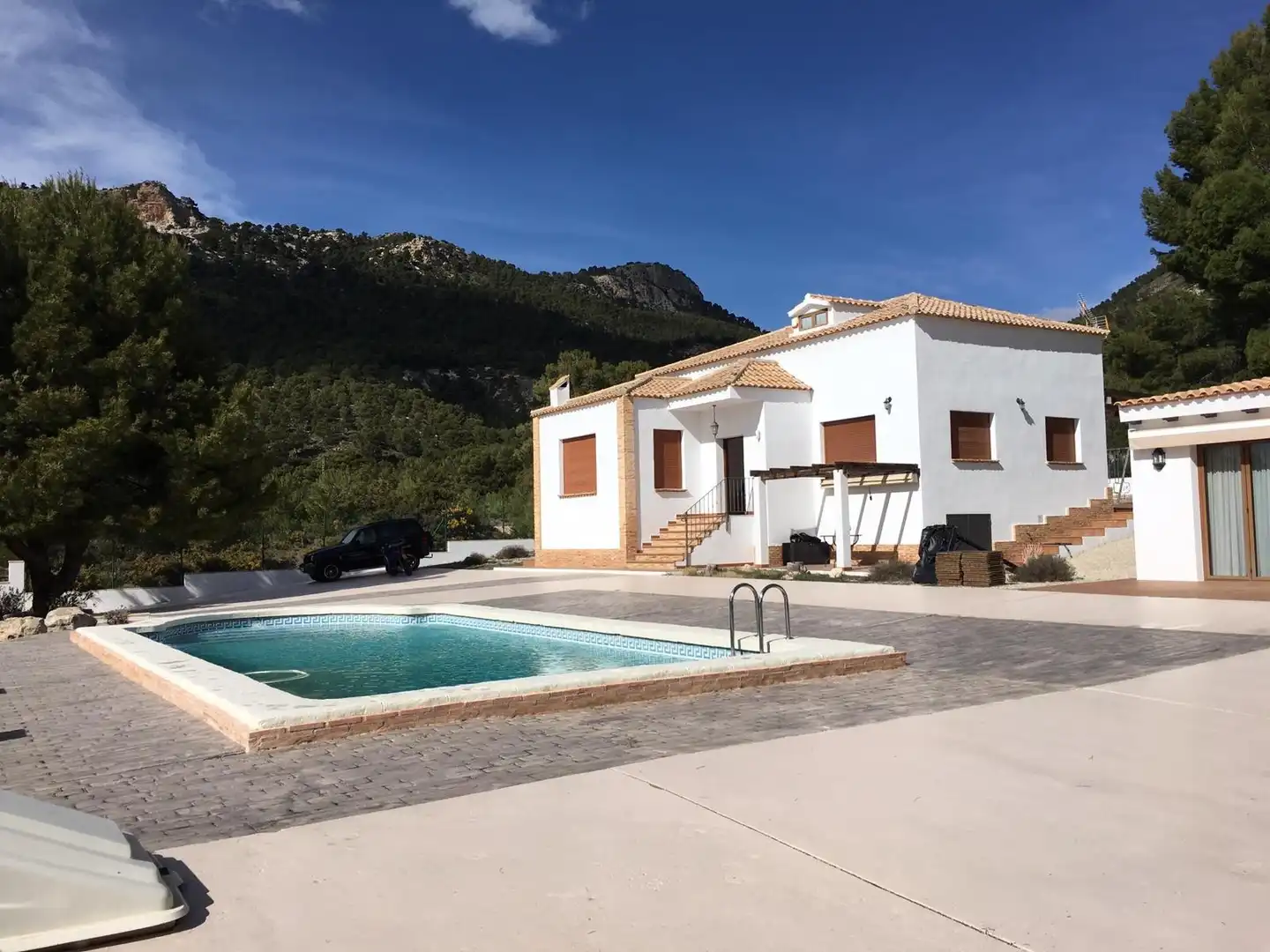 Vista exterior de Casa o xalet en venda en Castalla amb Internet