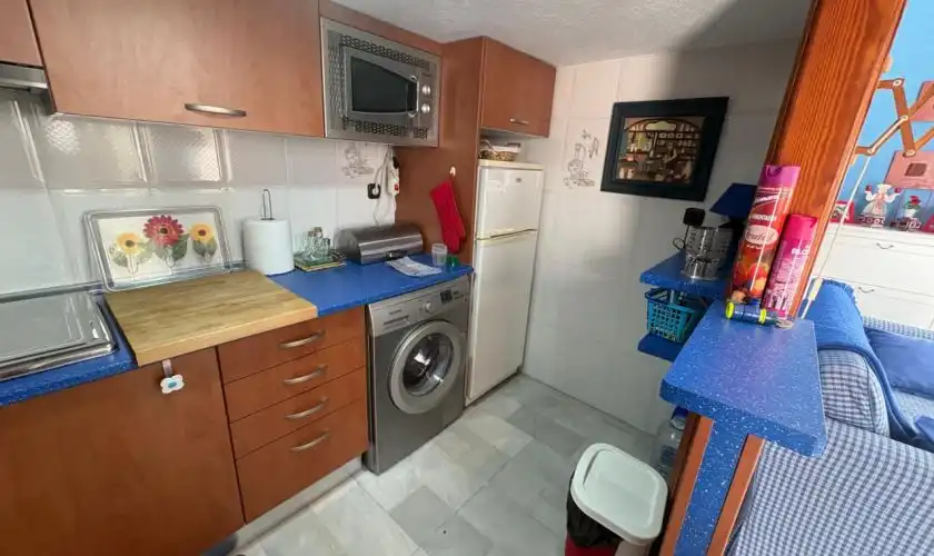 Cuina de Estudi en venda en Carboneras amb Aire condicionat, Moblat i Rentadora