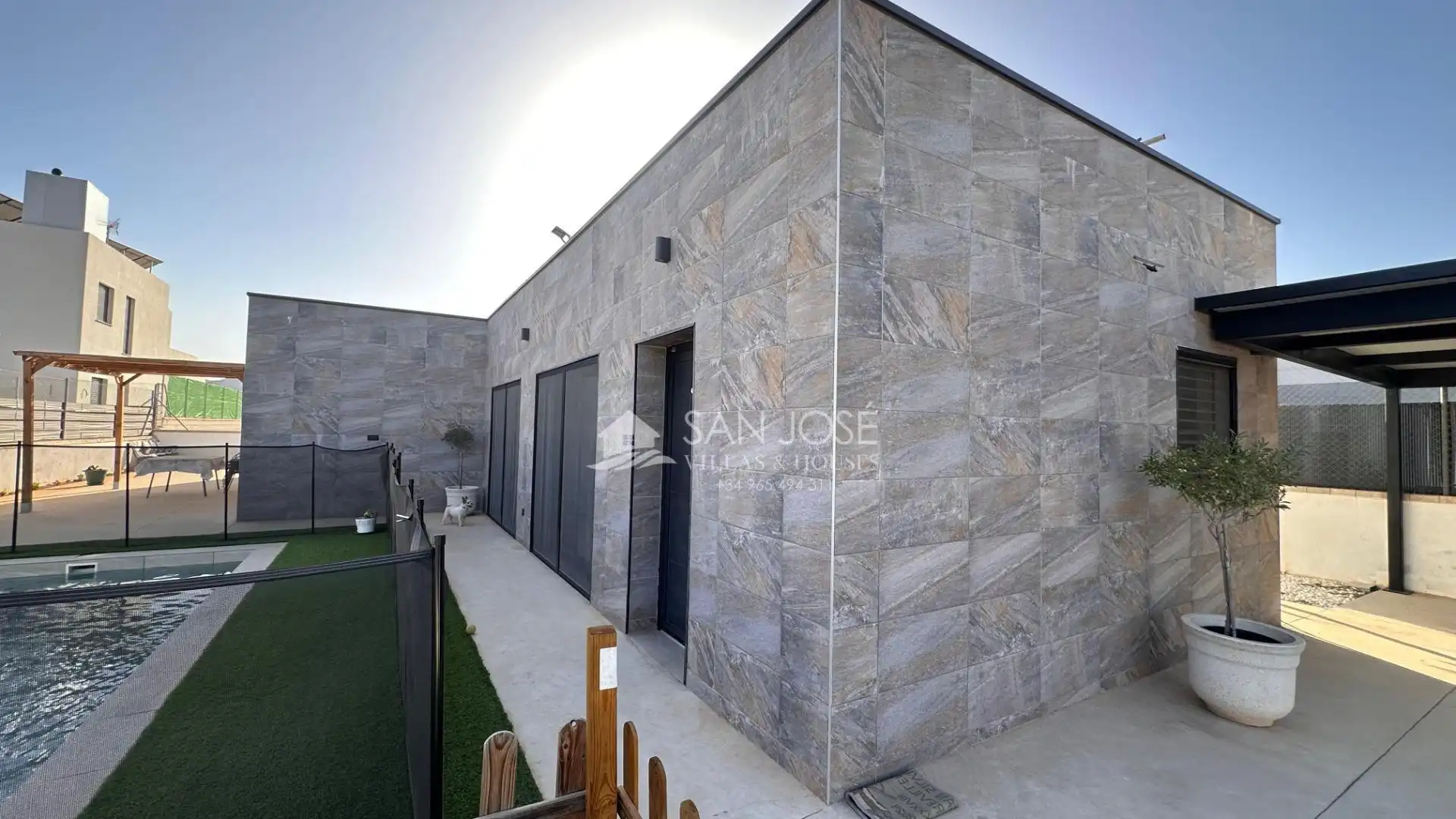 Terrassa de Casa o xalet de lloguer en Aspe amb Aire condicionat, Calefacció i Jardí privat