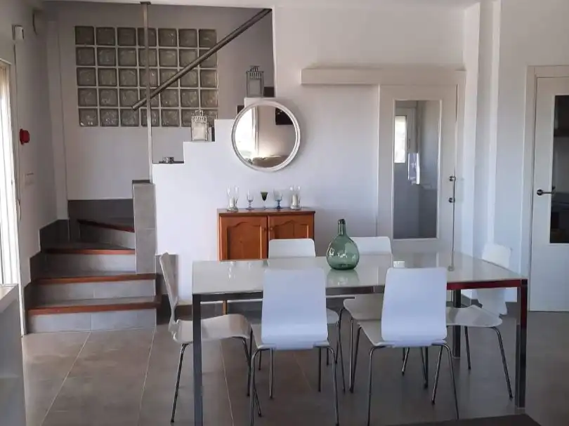 Menjador de Casa o xalet en venda en Alcantarilla amb Aire condicionat, Terrassa i Piscina