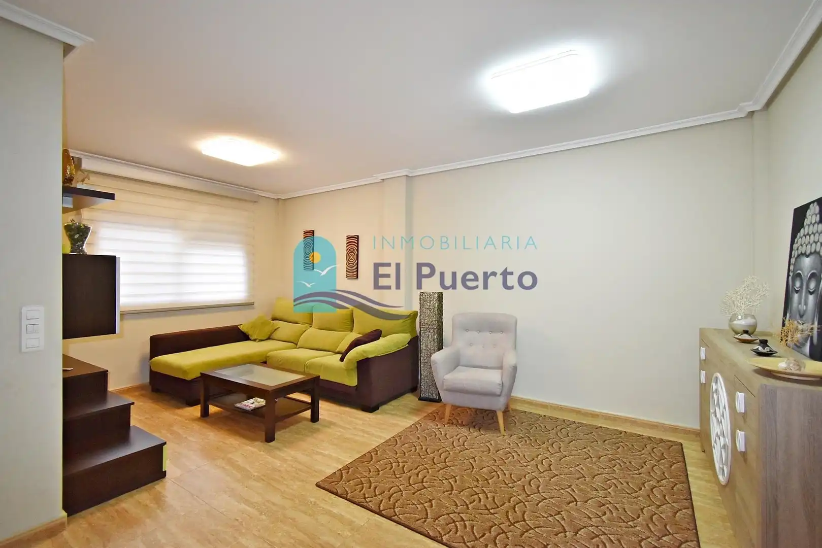 Sala de estar de Dúplex en venta en Mazarrón con Aire acondicionado, Calefacción y Jardín privado