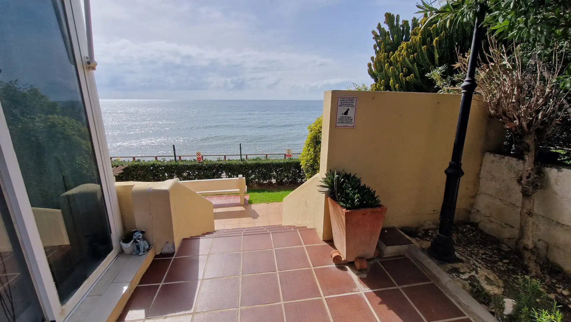 Jardín de Planta baja en venta en Estepona con Amueblado y Alarma