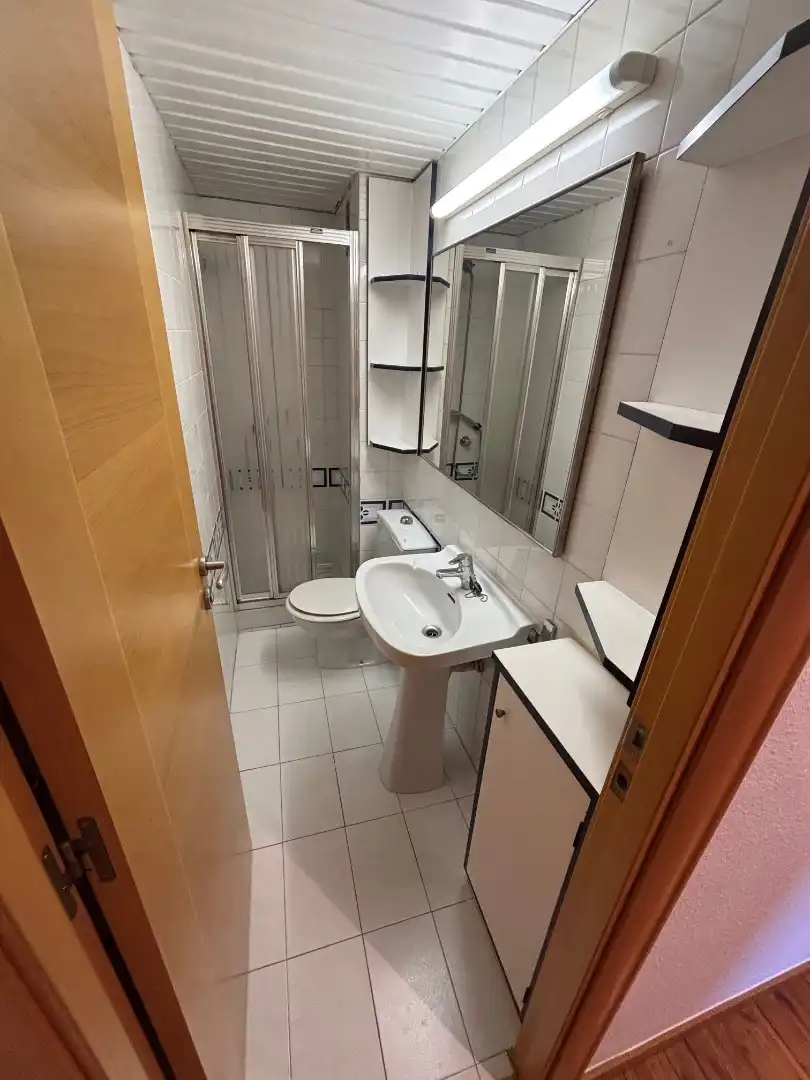 Bathroom of Flat for sale in Castelldefels  with Air Conditioner, Heating and Parquet flooring