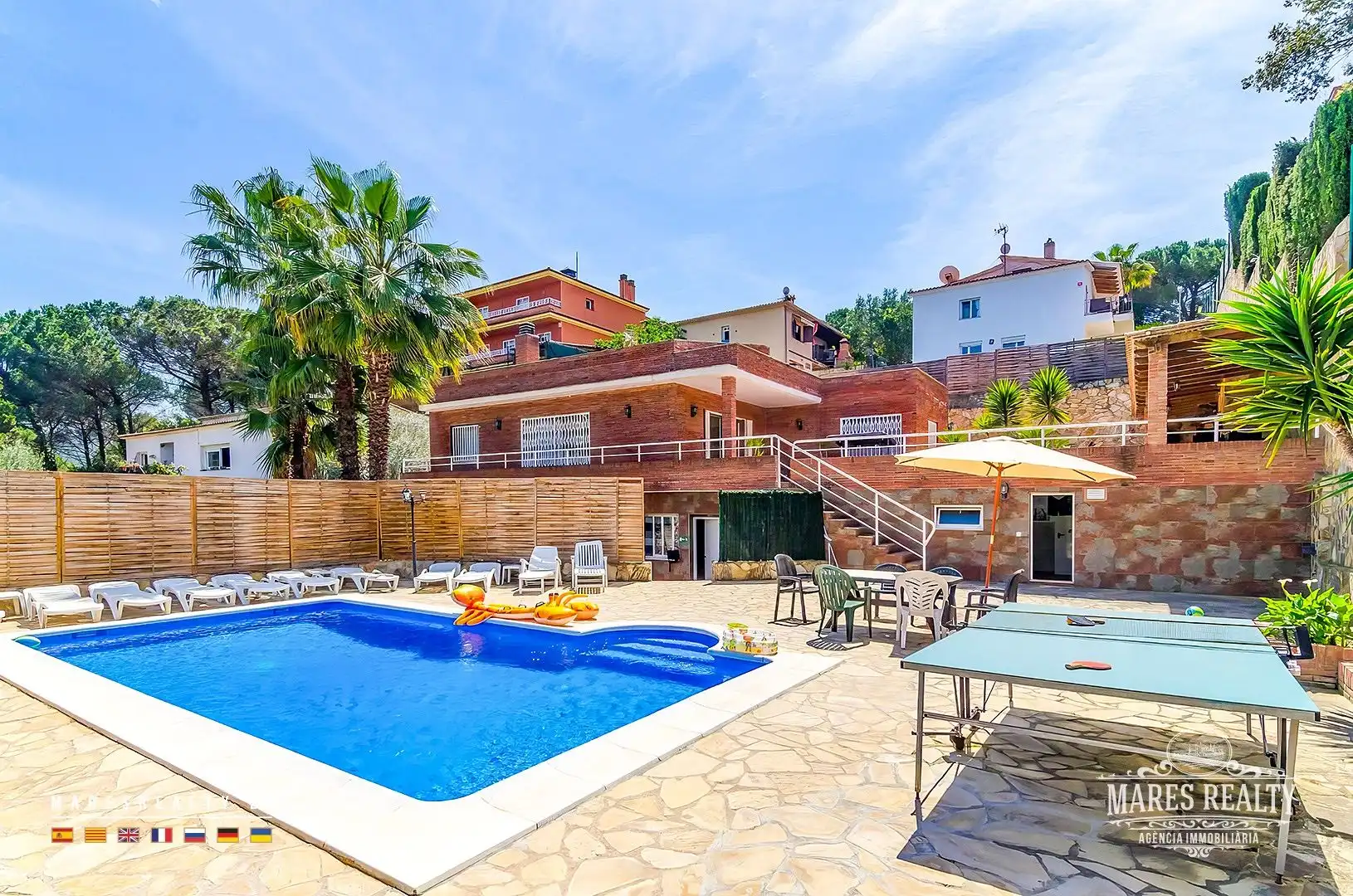 Jardí de Casa o xalet en venda en Lloret de Mar amb Aire condicionat, Calefacció i Jardí privat