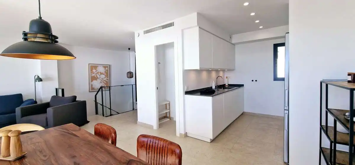 Cuina de Casa o xalet en venda en Torrox amb Aire condicionat, Moblat i Internet