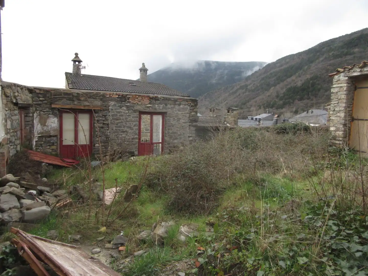 Vista exterior de Casa o chalet en venta en Biescas con Jardín privado y Trastero