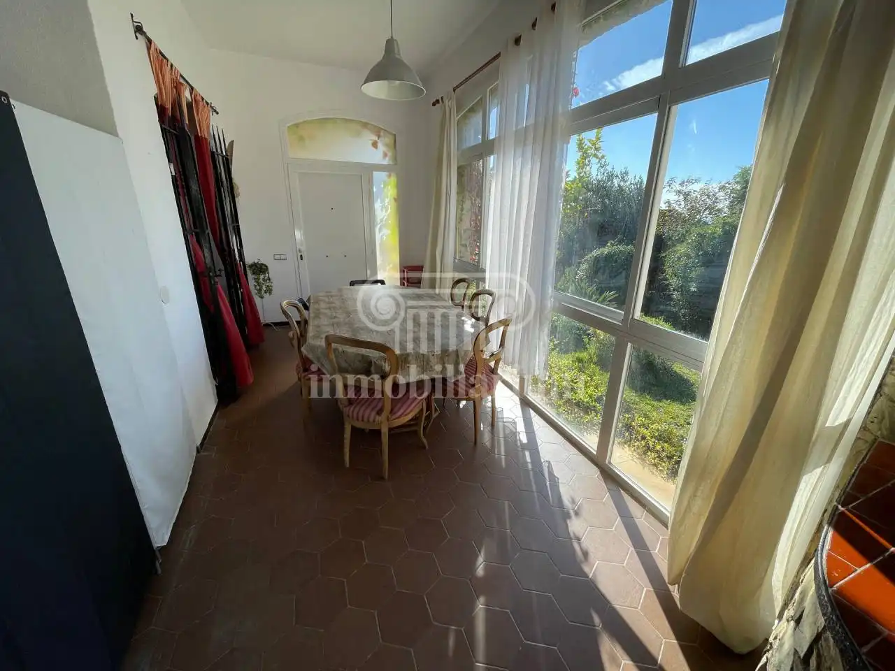 Menjador de Casa o xalet en venda en Lloret de Mar amb Calefacció, Jardí privat i Terrassa